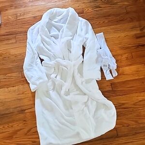 Cozy Earth Luxe Bath Robe White Size Medium